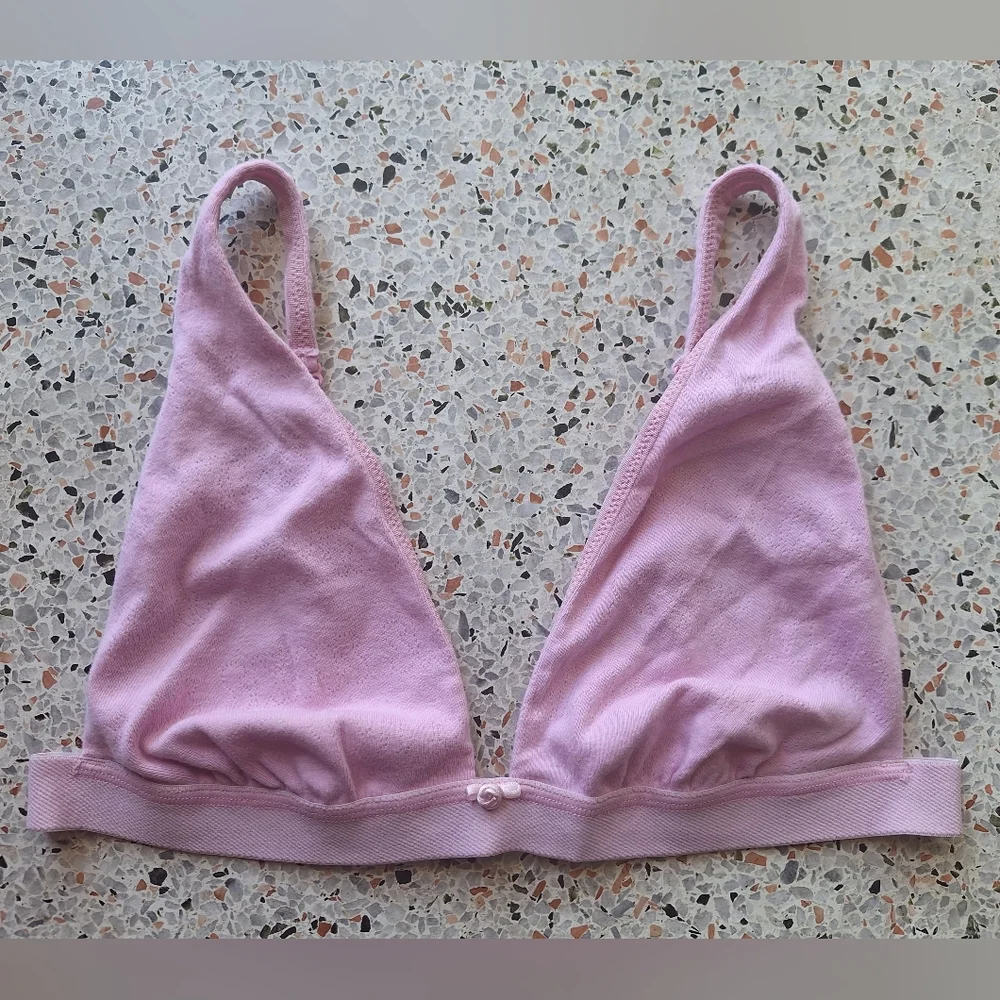 SKIMS‎ Lace Pointelle Plunge Bralette - Picture 2 of 5
